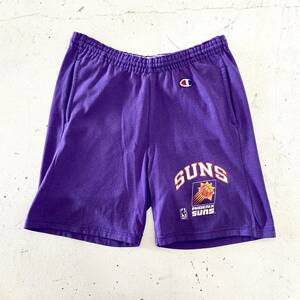 80s champion トリコタグ NBA フェニックスサンズ スウェット ショーツ チャンピオン USA製 アメリカ古着 ショートパンツ SUNS バスケ