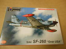 〔全国一律送料290円込〕1/72 KPモデル イタリア アエルマッキ SIAI SF-260 軽攻撃機 ”アメリカ仕様”_画像1