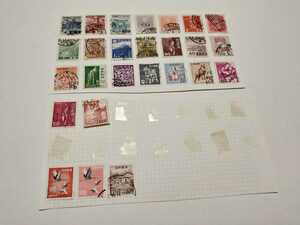 使用済み切手　B　日本切手　古い切手　消印あり　まとめて　大量　戦前　戦後　大正　昭和