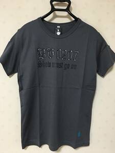 新品 BGブランド Ｔシャツ 男性用 Ｍサイズ BG0207 丸首 濃い灰色 戸田恵子 植木 豪