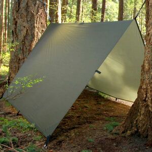 アクアクエスト タープ Safari 4×6m 特大 オリーブ