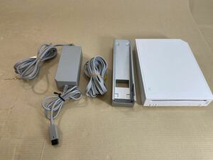 Nintendo 任天堂Wii ニンテンドーWii 本体 RVL-001 2006 ACアダプター 端子コード 台付