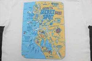 YTS86東洋XSジョンセバーソン 半袖TシャツJohn SeversonサンサーフSUN SURF地図 シークレットポイント