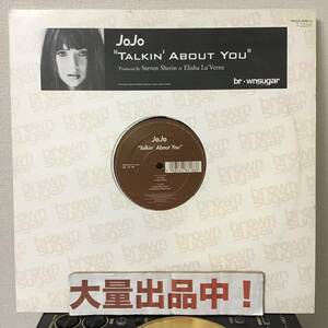 UKオンリー盤【JoJo】『Talkin’ About You』Elisha La’Verne プロデュース 日本人好みなUK R&B！ Brown Sugar Records