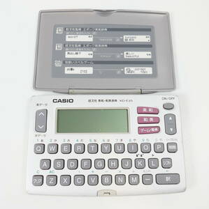 *CASIO Casio EX-word. writing company britain peace * Japanese-English dictionary XD-E15 operation goods ①