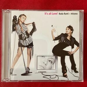 倖田來未×misono 『Its all Love！ 《CD+DVD》』