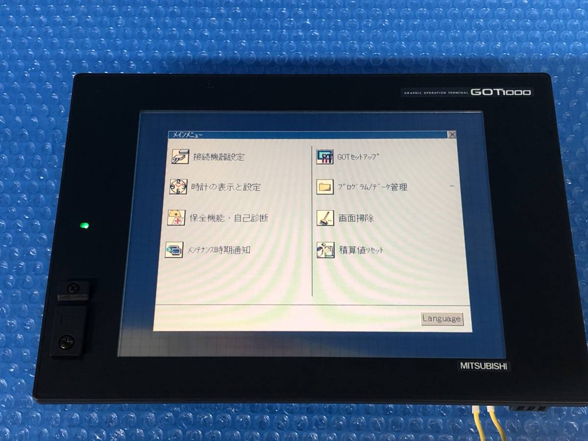 新品 MITSUBISHI 三菱電機 タッチパネル 保証付 GT1575-VTBA