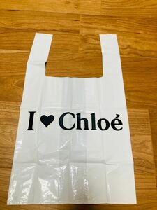 Chloe クロエジュースバー限定　ショップ袋　 ショッピングバッグ　 エコバッグ