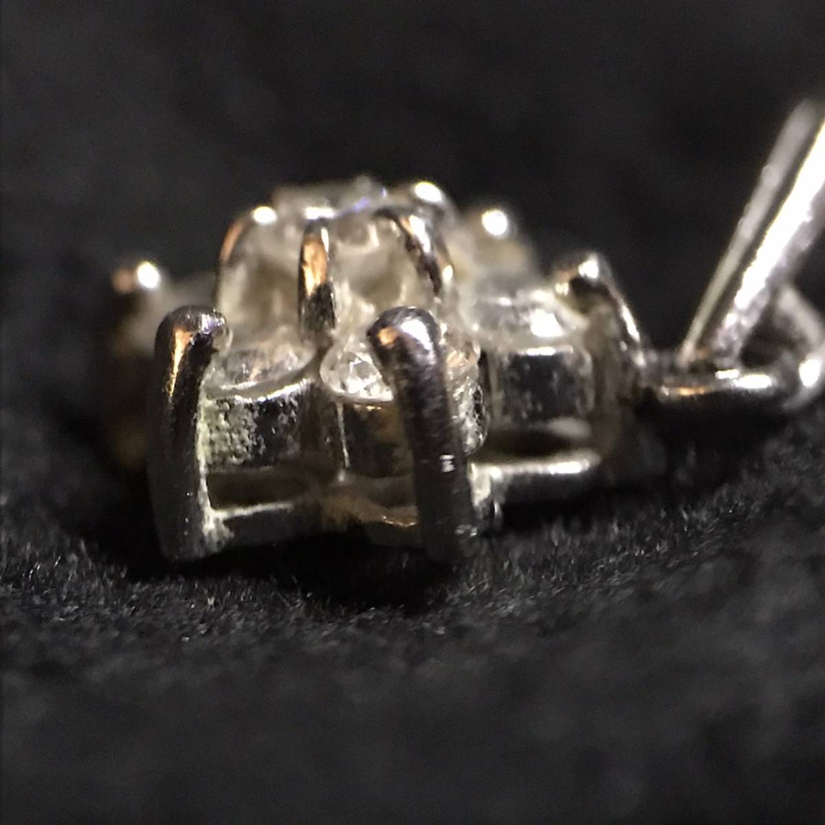 婚約指輪 安い プラチナ 0.37ct 鑑定書付 0.3カラット ダイヤモンド D