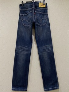 ※LEVI'S リーバイス LOT 504 イエローパッケージ デニムパンツ 濃紺 28 　　　　　　　 BJBA.G