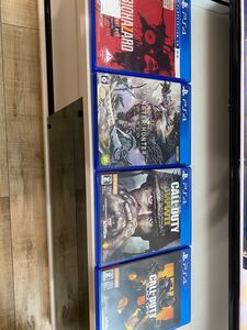 【バラ売り可 要相談】PS4 ソフト 4種セット コールオブデューティ2種 バイオハザード モンスターハンター