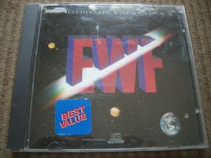 ★☆即決有CD THE BEST OF EARTH, WIND & FIRE VOL.2☆★