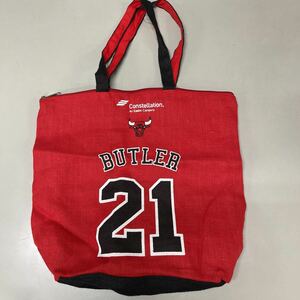 NBA シカゴ ブルズ Chicago Bulls NEW ERA 麻　トート　バッグ　BAG 鞄　ヘンプ