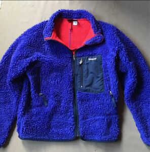 USA Patagonia レトロX ジャケット／キッズ14・青 ヴィンテージ パタゴニア USA製 クラシック 