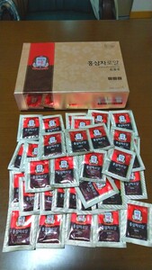 超激安★高濃縮極上高麗人参茶『正官庄6年根紅蔘茶・茶ラベル』《ROYAL》50袋