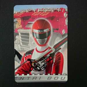  out of print Carddas GoGo Sentai Boukenger .. card [ bow ticket red ] new goods 2006 year Bandai 