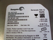 Seagate 320GB ST3320620AS-5QF7KZ2R HDD ジャンク_画像2