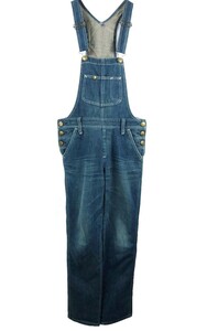 #Lee Lee / UG7023 / lady's / made in Japan / UGANDA ORGANIC COTTONu gun da cotton / Denim overall overall size XS