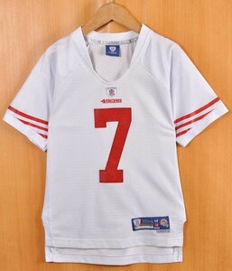 NFL APPAREL サンフランシスコ・49ers フットボールシャツ ユニフォーム レディースM相当(21806