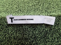 #anc アレキサンダーワン Alexander Wang スカート ニット ミニ フレア S 黄緑 レディース [680827]_画像5