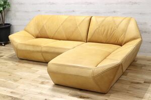 GMEN950KELVIN GIORMANI / kelvin joru Magni total original leather top class couch sofa regular price approximately 60 ten thousand 