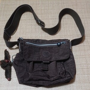 kipling キプリング ショルダーバッグ 茶色
