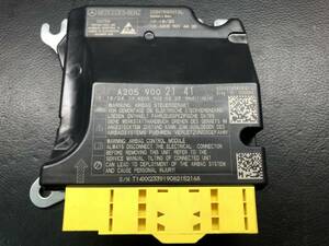 メルセデスベンツA205 900 21 41 2059002141 A205 901 44 20 A205 902 02 23エアバッグ コンピューター ECU 修理します。保証付き。AB14127