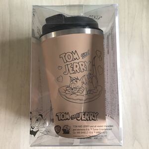 新品★トムとジェリー フラップ式ステンレスタンブラー ブラウン