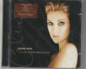 CD Celine Dion セリーヌ・ディオン Let's Talk About Love 