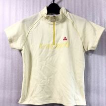 ルコックゴルフ le coq sportif GOLF S スポーツシャツ　胸元ジップ　21-0704-09_画像1