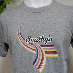 ポールスミス半袖TシャツS 霜降グレー Smithy's Paul Smithグラデーションカラーがステキ！ レインボウ 
