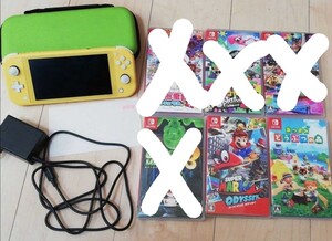Nintendo Switch ニンテンドースイッチライト本体 マリオオデッセイ あつまれどうぶつの森 ソフト