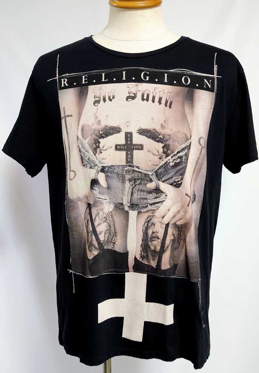 PayPayフリマ｜gackt愛用 Religion レリジョン Tシャツ UK(XXLサイズ 