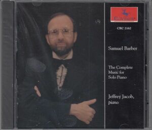[CD/Centaur]バーバー:遠足Op.20&ピアノ・ソナタop.26&思い出Op.28&夜想曲Op.13他/ジェフリー・ジェイコブ(p) 1992.11.14