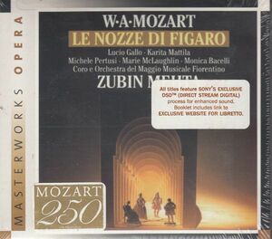 [3CD/Sony]モーツァルト:歌劇「フィガロの結婚」/L.ガッロ&K.マッティラ他&Z.メータ&フィレンツェ五月祭O 1992