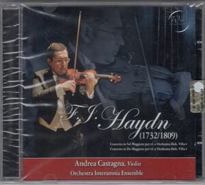 [CD/Wide]ハイドン:ヴァイオリン協奏曲第1&4番/A.カスターニャ(vn)&インテラムニア・アンサンブル管弦楽団