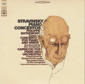 [CD/Sony]ストラヴィンスキー:ピアノと管弦楽のための協奏曲他/P.アントルモン(p)&I.ストラヴィンスキー&コロンビア交響楽団 1964.5