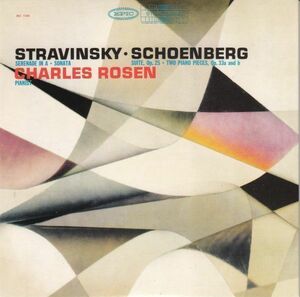 [CD/Sony]ストラヴィンスキー:イ調のセレナーデ&ピアノ・ソナタ他/C.ローゼン(p) 1960.12