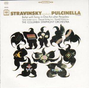 [CD/Sony]ストラヴィンスキー:バレエ音楽「プルチネッラ」/I.ジョーダン(s)他&I.ストラヴィンスキー&コロンビア交響楽団 1965.8