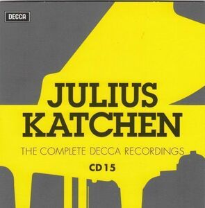 [CD/Decca]ブラームス:ヘンデルの主題に基づく変奏曲とフーガ他/J.カッチェン(p) 1958