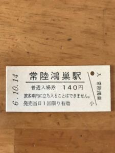 JR東日本 水郡線 常陸鴻巣駅（平成6年）