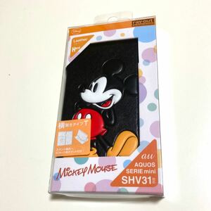 AQUOS SERIE mini SHV31 Disney手帳型ケース　ミッキー