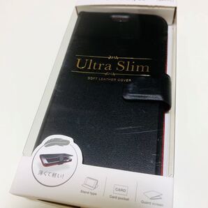 GALAXY S6 SC-05G用 薄型ソフトレザーカバー ブラック