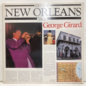 ■00即決 GEORGE GIRARD new orleans vol6 オリジナル・スイス盤 カバー天にテープ小 Jeff Riddick