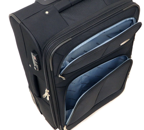最適な材料 未使用 衣装ケース 旅行 TSAロック 4輪 5～7泊 ブラック 