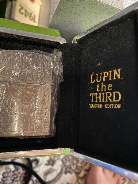 【新品未使用】ルパン　LUPIN THE THIRD 保存箱付き