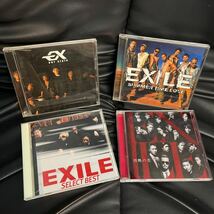 EXILE CD4枚セット　シングルCD2枚+アルバム2枚 「our style」「SELECT BEST」 「SUMMER TIME LOVE」「情熱の花」 中古 ＊8_画像1