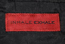 『送料無料』【美品 クリーニング済み】INHALE EXHALE ストライプ柄 お洒落 ジャケット 上着 結婚式 営業 ブレザー テーラードJKT Sサイズ_画像4