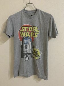 香港ディズニーランド　スターウォーズ　R2-D2プリントTシャツ XSサイズ