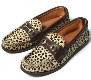  new goods 5.5 ten thousand YUKETENyuke ton is lako Leopard bit Loafer 8.5 (26.5)